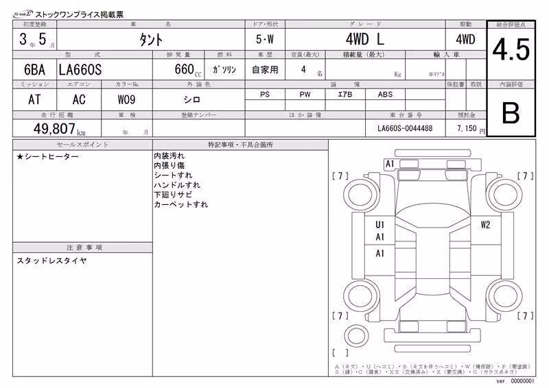 DAIHATSU TANTO