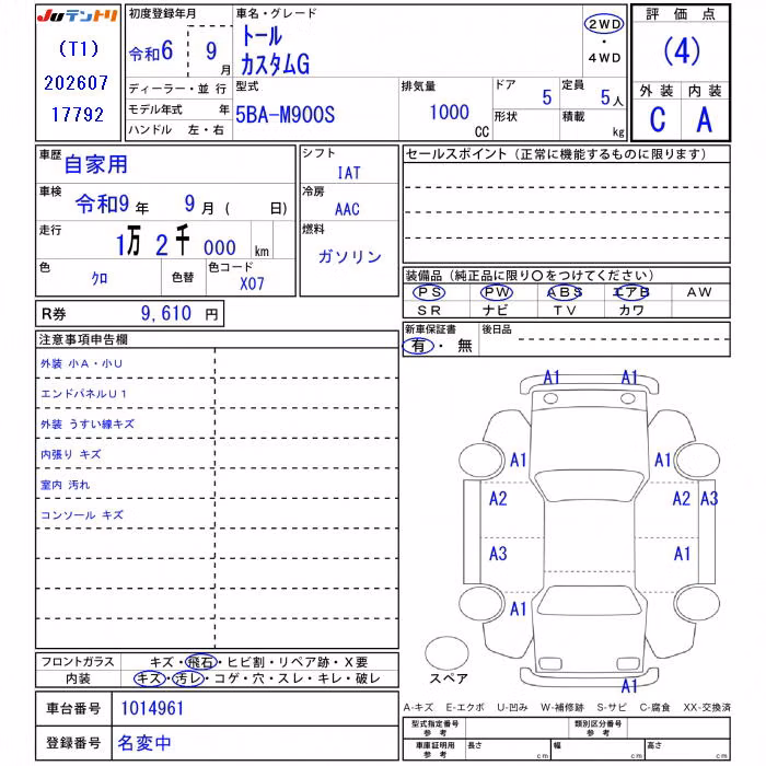 DAIHATSU THOR