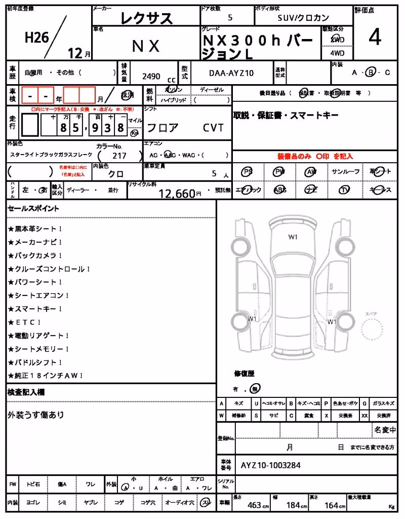 LEXUS NX300H