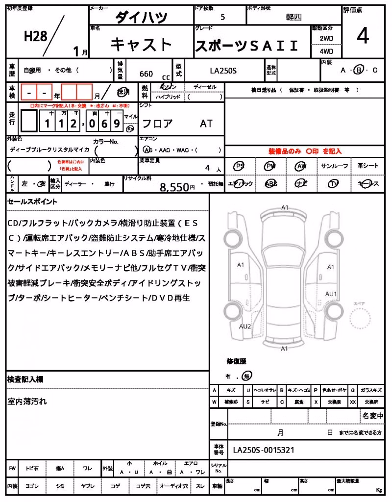 DAIHATSU CAST