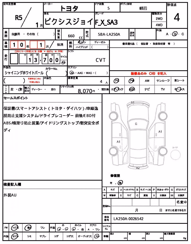 TOYOTA PIXIS JOY