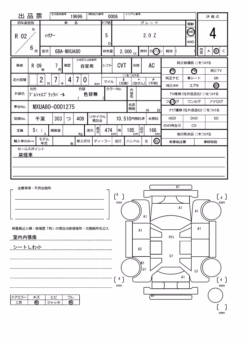 TOYOTA HARRIER