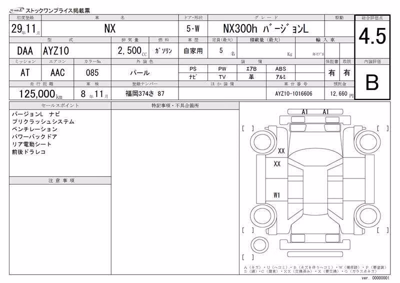LEXUS NX300H
