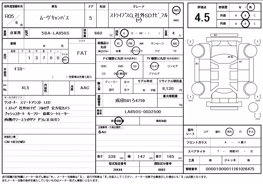 DAIHATSU MOVE CANBUS