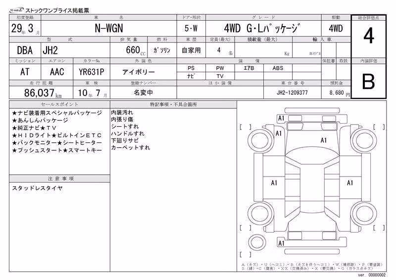 HONDA N-WGN