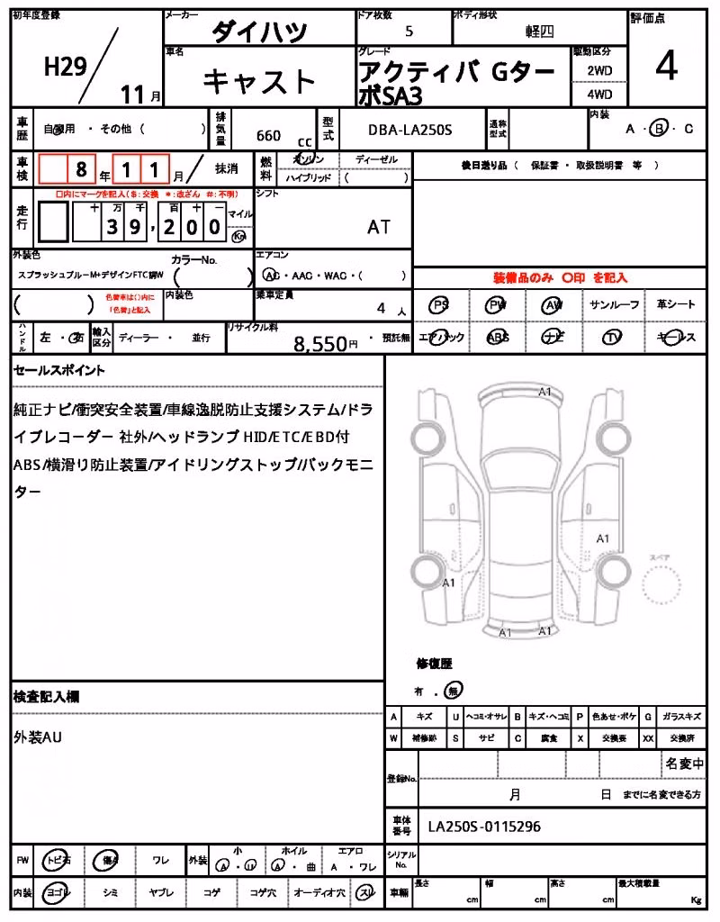 DAIHATSU CAST