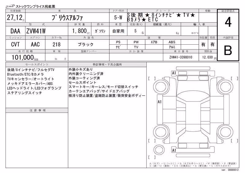 TOYOTA PRIUS ALPHA