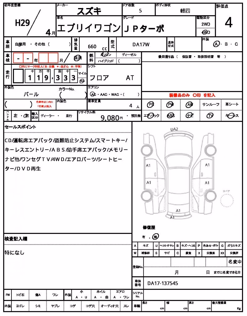 SUZUKI EVERY