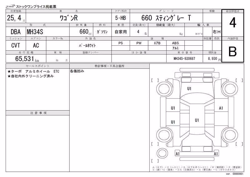 SUZUKI WAGON R