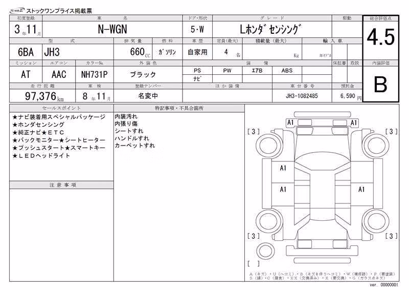 HONDA N-WGN