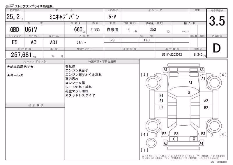 MITSUBISHI MINICAB