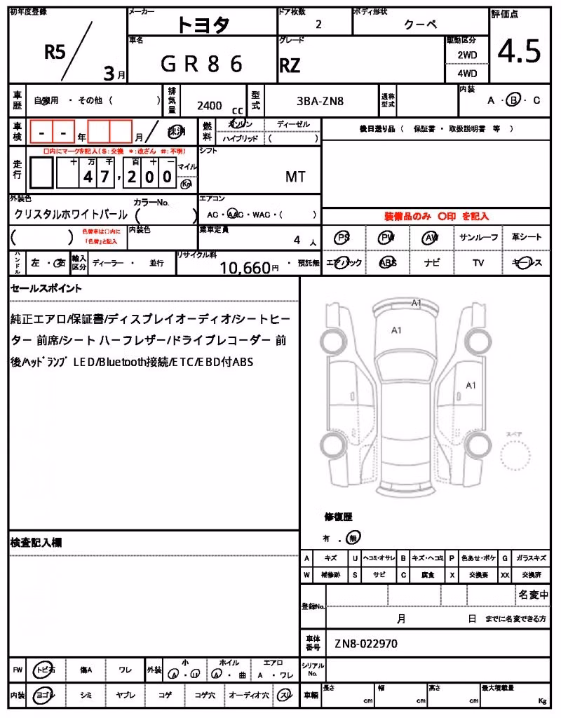 TOYOTA GR 86