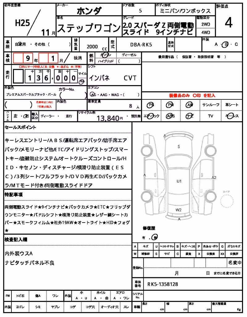 HONDA STEPWGN