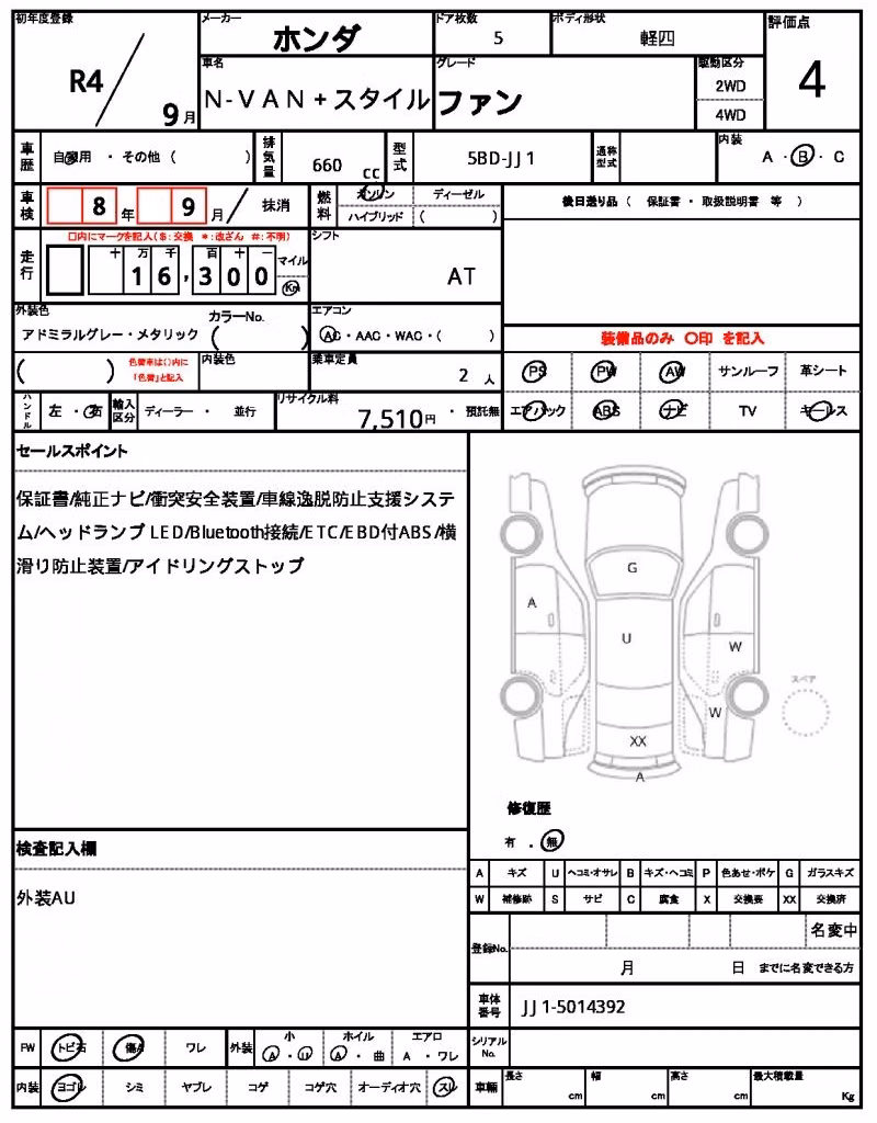 HONDA N-VAN