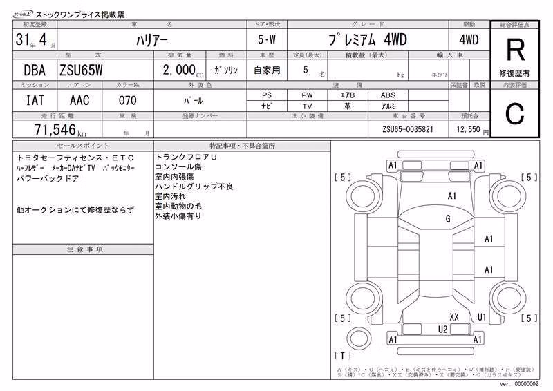 TOYOTA HARRIER