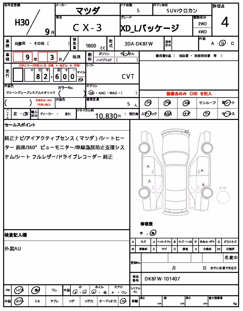 MAZDA CX-3