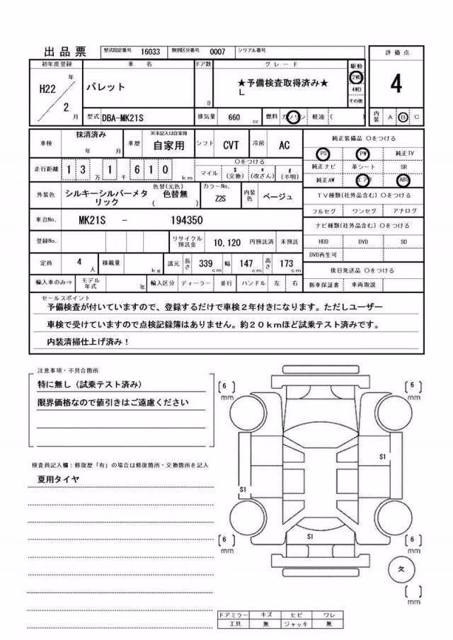 SUZUKI PALETTE