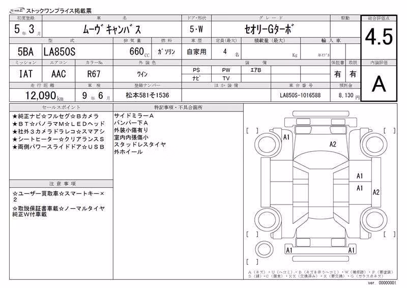 DAIHATSU MOVE CANBUS