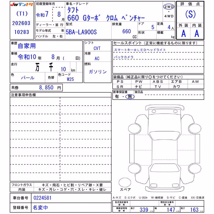 DAIHATSU TAFT