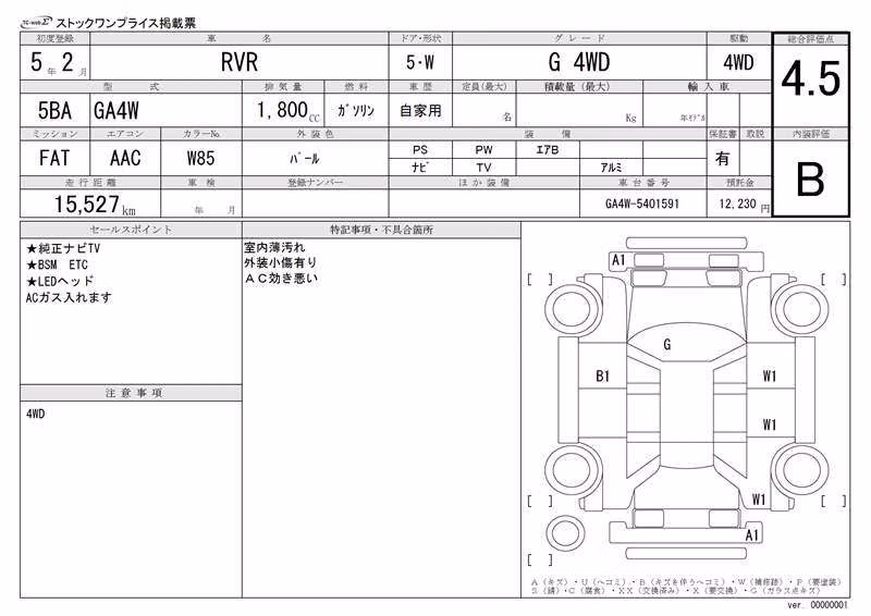 MITSUBISHI RVR