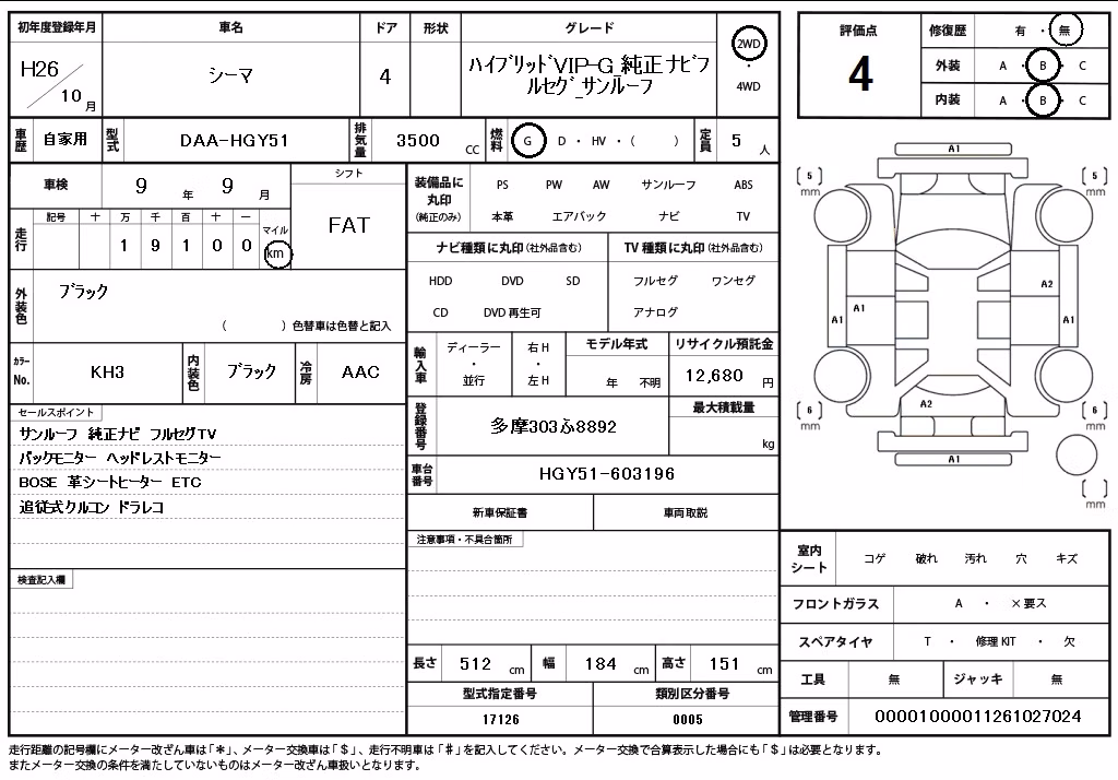 NISSAN CIMA
