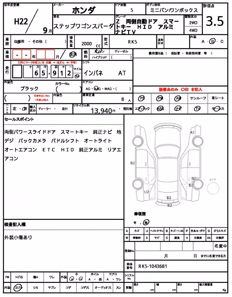 HONDA STEPWGN