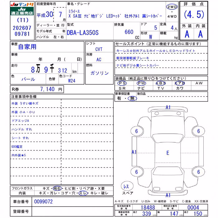 DAIHATSU MIRA E:S