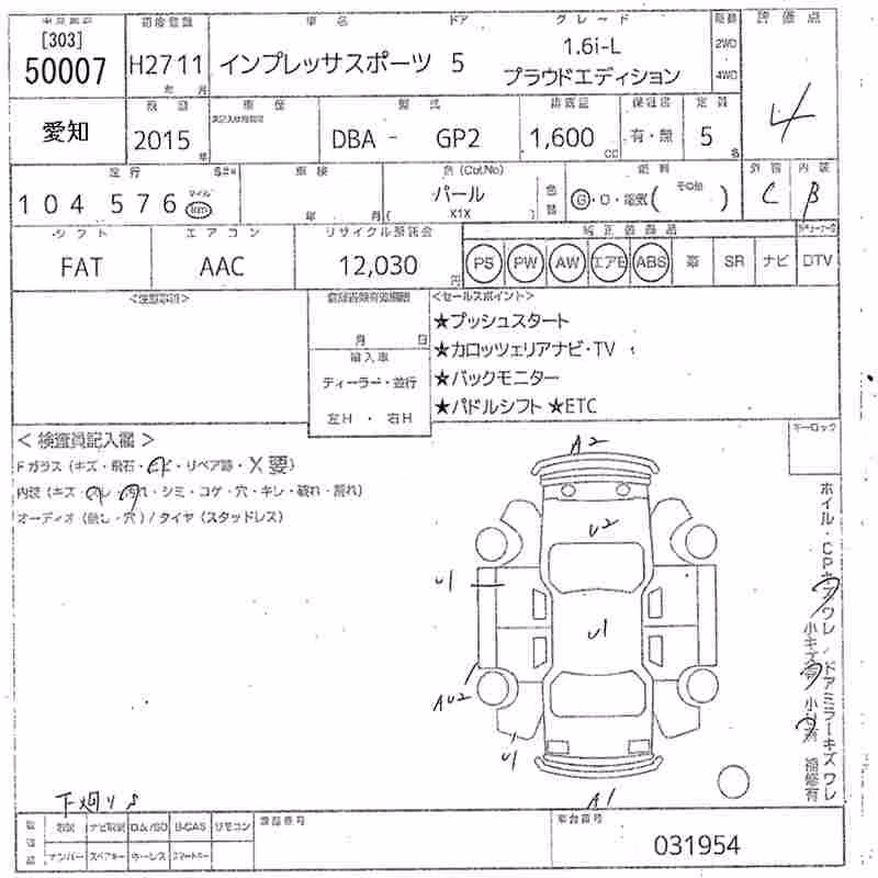 SUBARU IMPREZA