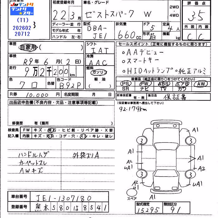 HONDA ZEST