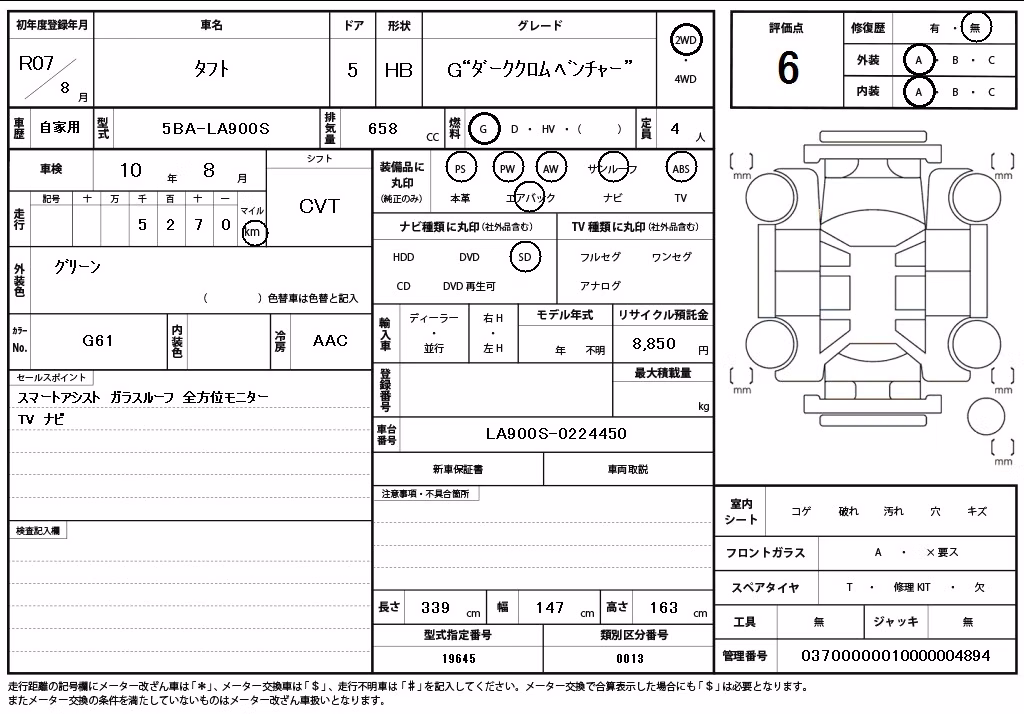DAIHATSU TAFT