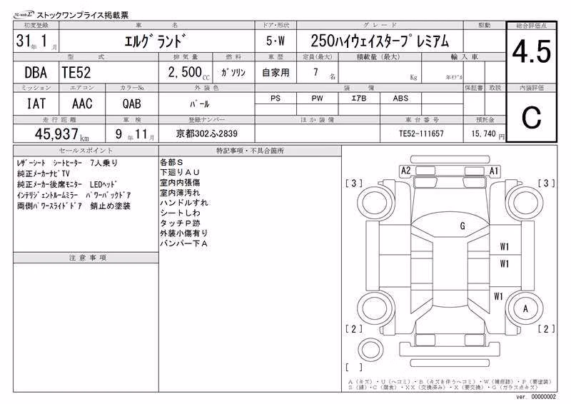 NISSAN ELGRAND
