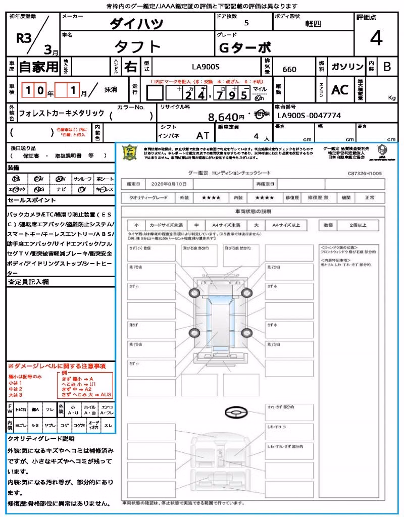 DAIHATSU TAFT