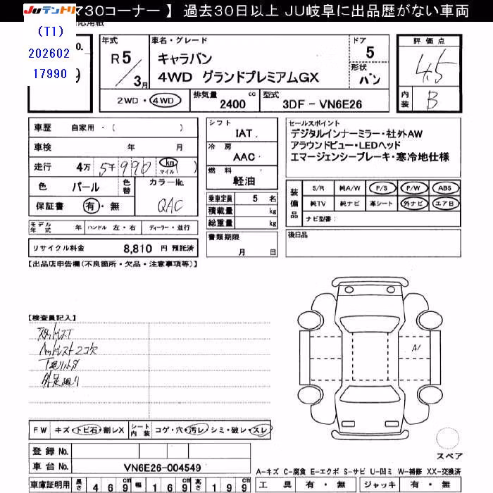 NISSAN CARAVAN