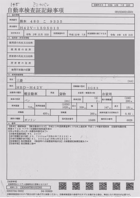 MITSUBISHI MINICA