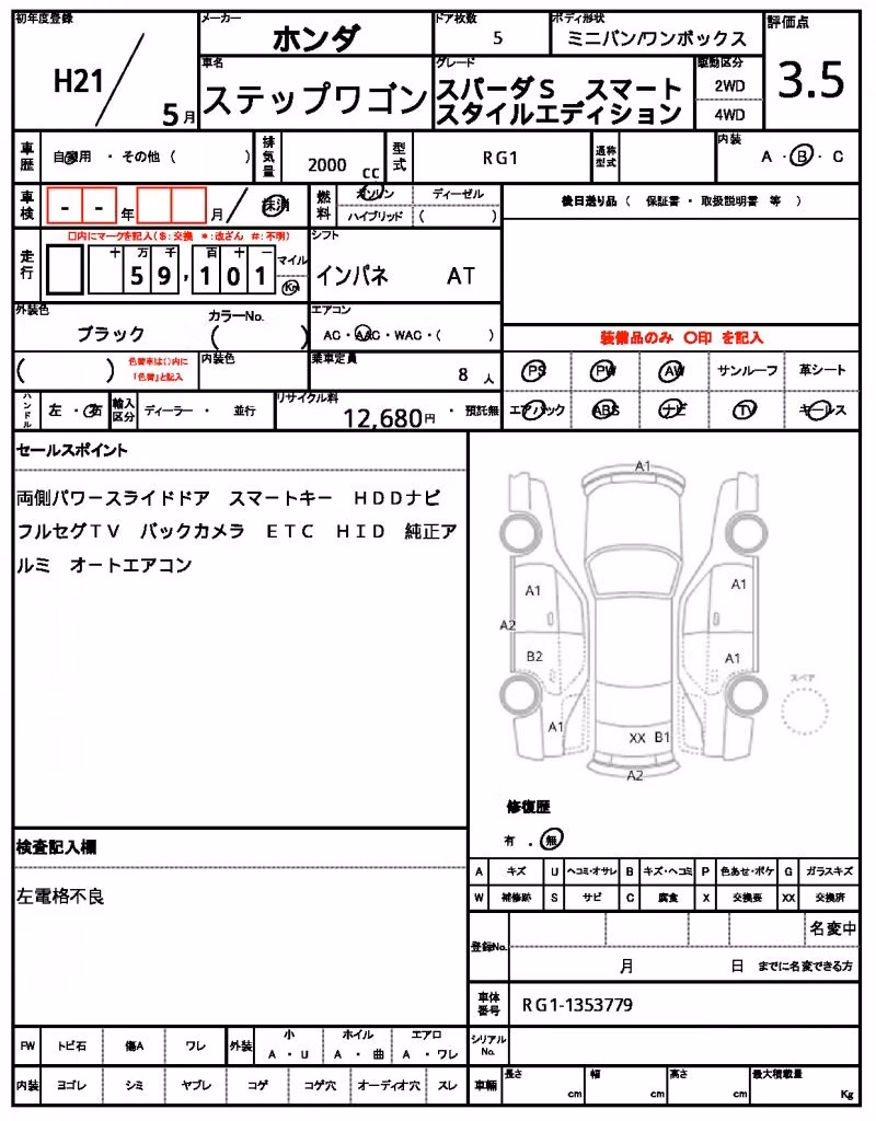 HONDA STEPWGN