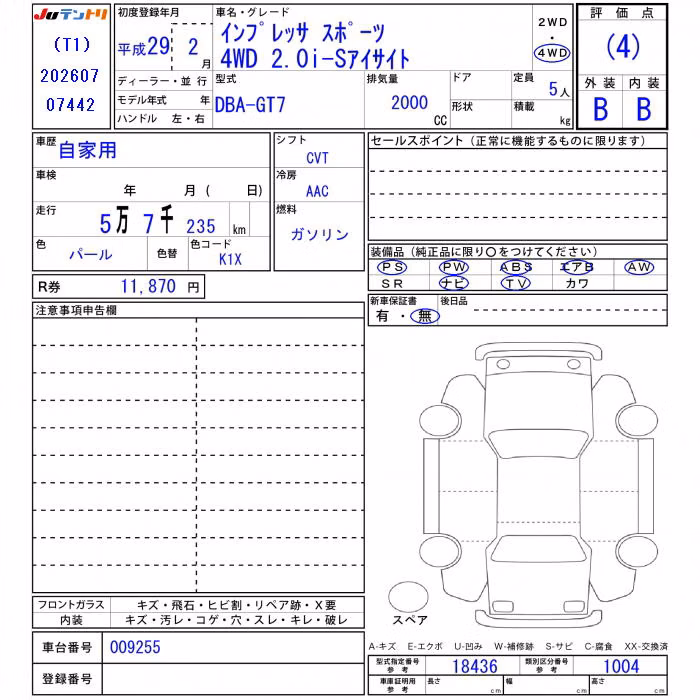 SUBARU XV