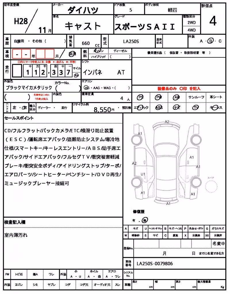 DAIHATSU CAST
