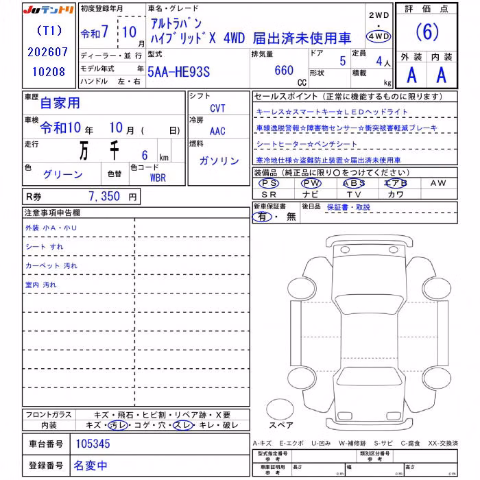 SUZUKI ALTO LAPIN