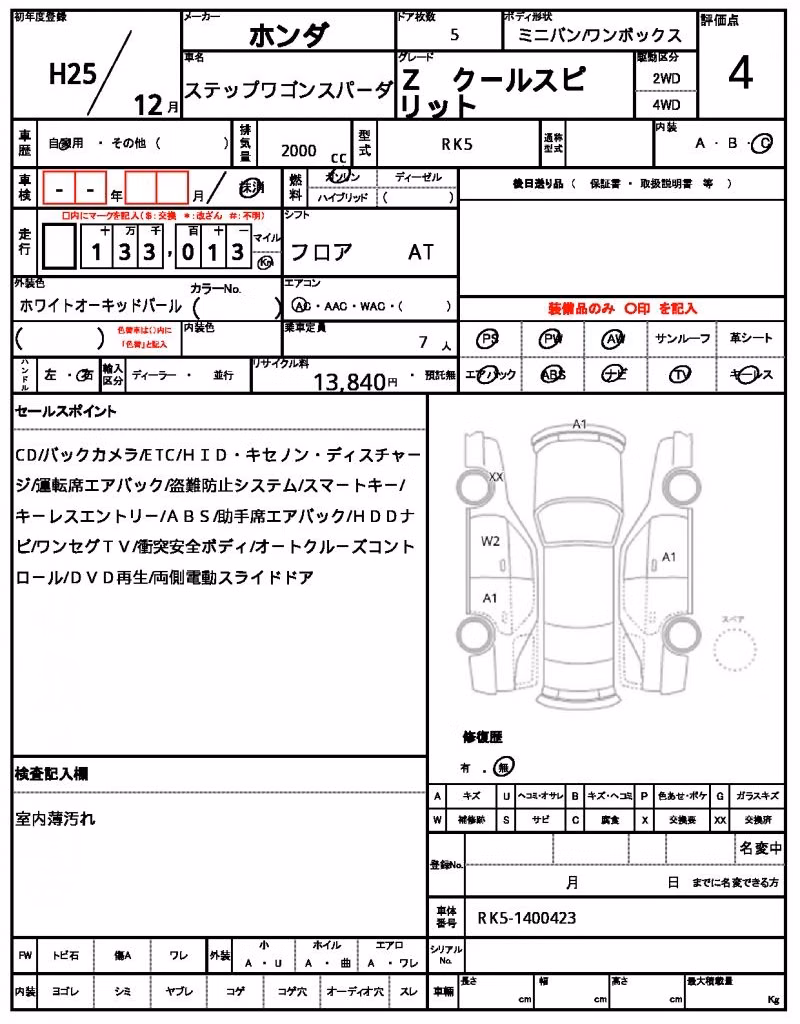 HONDA STEPWGN
