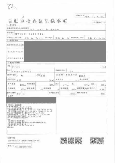 DAIHATSU THOR