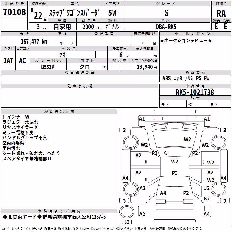 HONDA STEPWGN