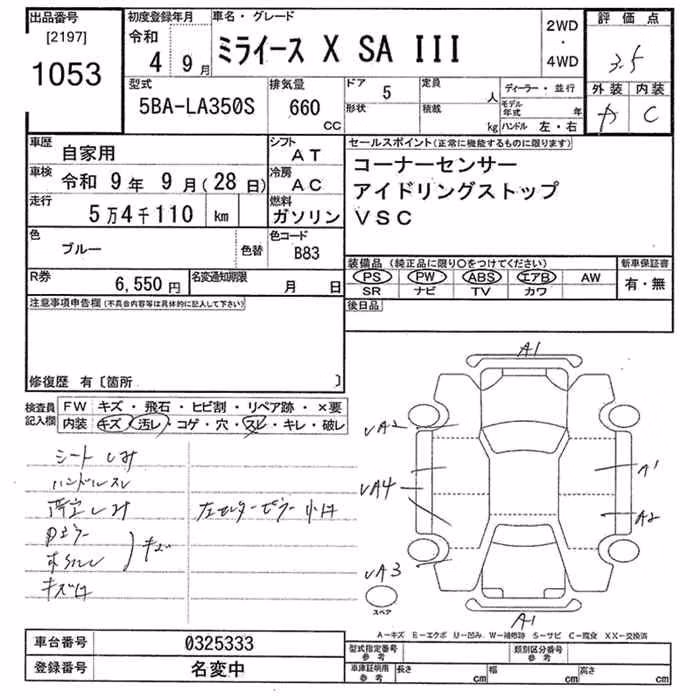 DAIHATSU MIRA E:S
