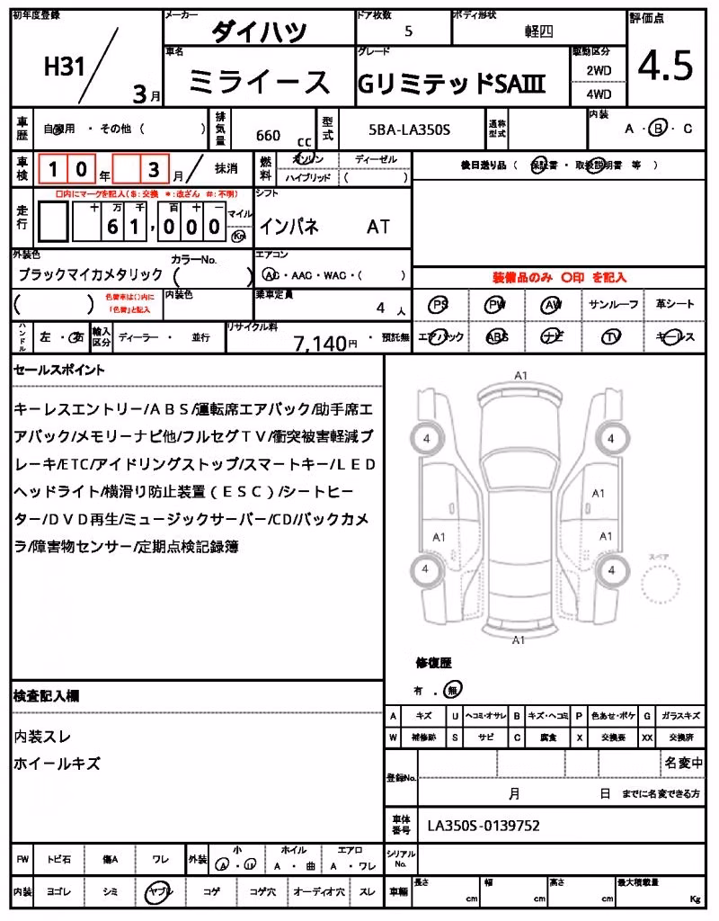DAIHATSU MIRA E:S