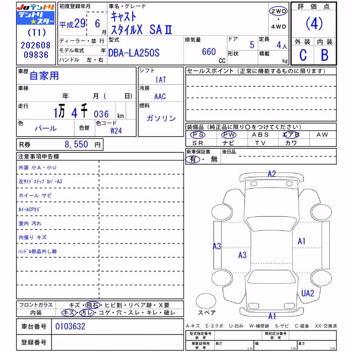 DAIHATSU CAST