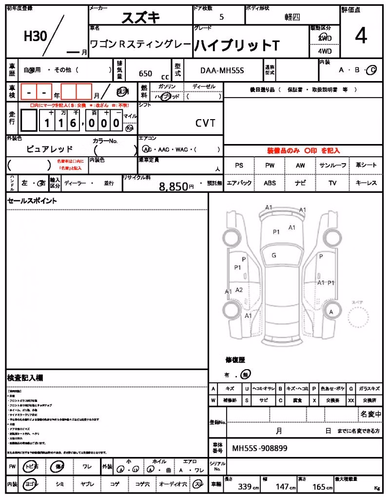SUZUKI WAGON R