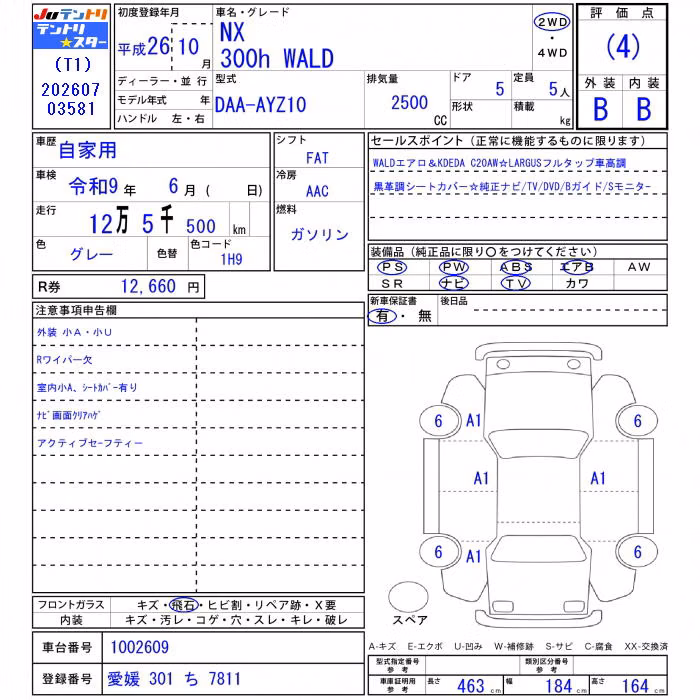 LEXUS NX300H