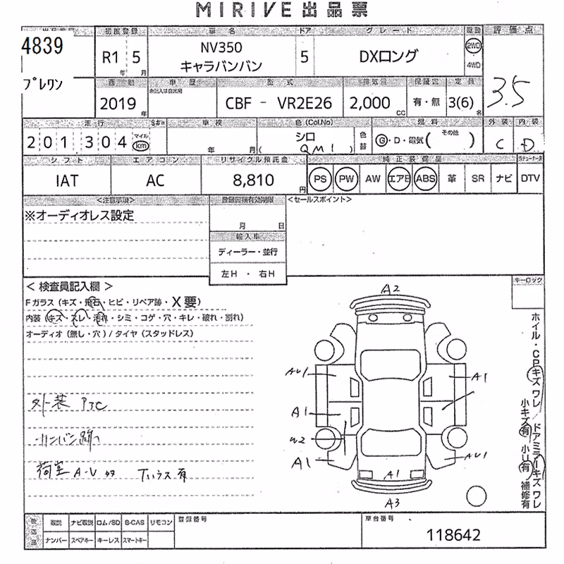 NISSAN NV350 CARAVAN