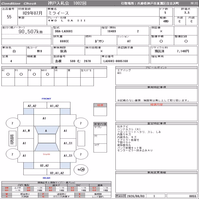 DAIHATSU MIRA E:S