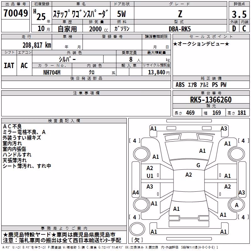 HONDA STEPWGN