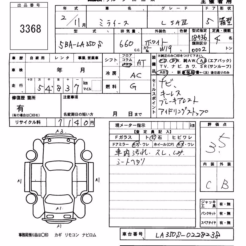 DAIHATSU MIRA E:S
